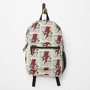 David Bowie Eyes lightning Ziggy Stardust Bowie lightning Backpack