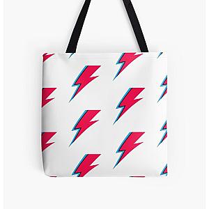 David Bowie bolt lightning mark All Over Print Tote Bag