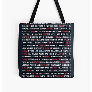 David Bowie Life on Mars All Over Print Tote Bag