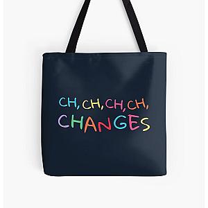 CHANGES - Shirts And Gifts For David Bowie Fans All Over Print Tote Bag