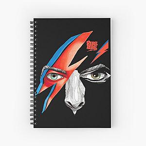 grouping for david bowie lazarus, lazarus david bowie camping Spiral Notebook