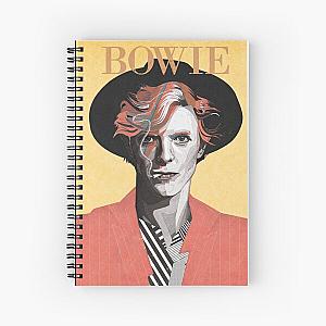 adventure climbing david bowie lazarus, lazarus david bowie wildflower art Spiral Notebook