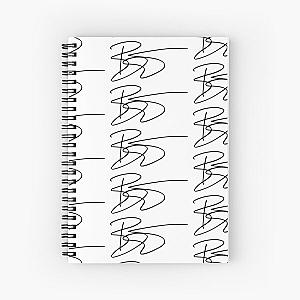  David Bowie Signature Spiral Notebook