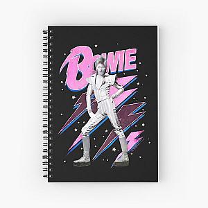 winter new year merry david bowie lazarus, lazarus david bowie christmas Spiral Notebook