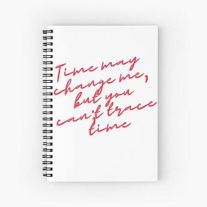 David Bowie Time Spiral Notebook