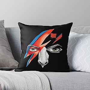 grouping for david bowie lazarus, lazarus david bowie camping Throw Pillow