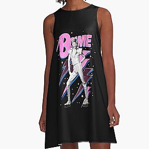 winter new year merry david bowie lazarus, lazarus david bowie christmas A-Line Dress