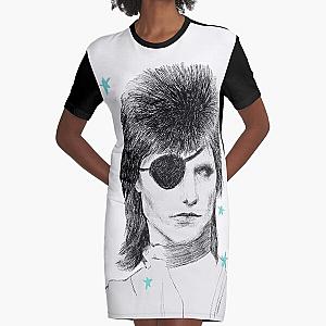 David Bowie Diamond Dogs Graphic T-Shirt Dress