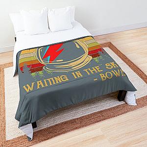 Men Women David Bowie Theres A Atarman Comforter