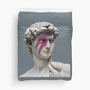 Michelangelos David Bowie  Duvet Cover