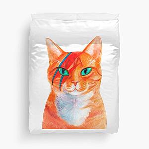 David Bowie - Cat Rebel Duvet Cover