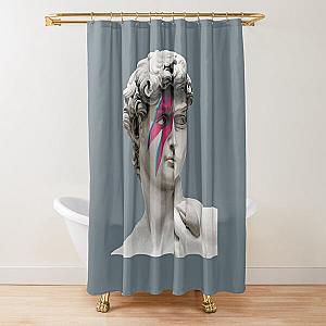 Michelangelos David Bowie  Shower Curtain