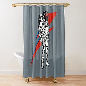 David Bowie Theres A Atarman Gift Men Women Shower Curtain