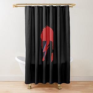 David Bowie Lightning Classic   Shower Curtain