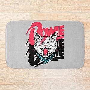 David Bowie Cat  Bath Mat