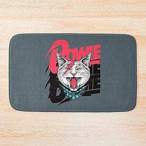 David Bowie Cat  Bath Mat