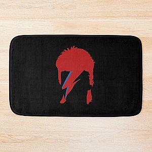 David Bowie Lightning Classic   Bath Mat