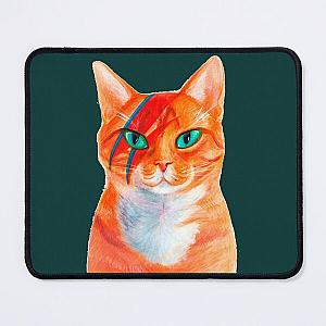 David Bowie Cat Rebel Mouse Pad