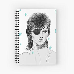 David Bowie Diamond Dogs Spiral Notebook