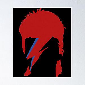 David Bowie Lightning Classic   Poster