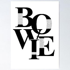 david bowie is fantastic Poster