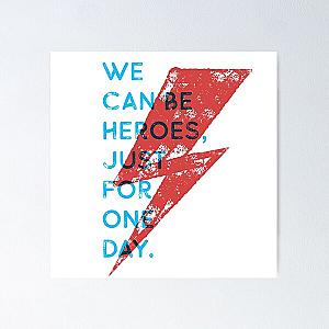 David Bowie Phrase Poster