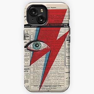 David Bowie Eyes lightning Ziggy Stardust iPhone Tough Case