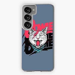 David Bowie Cat  Samsung Galaxy Soft Case