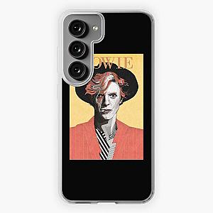 adventure climbing david bowie lazarus, lazarus david bowie wildflower art Samsung Galaxy Soft Case