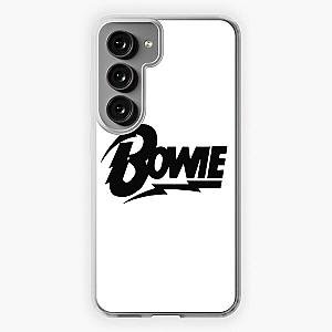 David Bowie Black Script Samsung Galaxy Soft Case