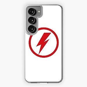 David Bowie Circular Lightning Bolt Design Samsung Galaxy Soft Case