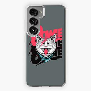 David Bowie Cat  Samsung Galaxy Soft Case