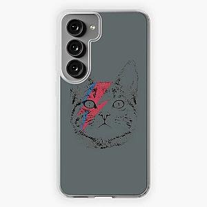 Ziggy Stardust Cat David Bowie Wo  Samsung Galaxy Soft Case