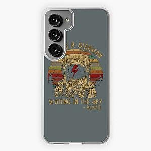 Men Women David Bowie Theres A Atarman  Samsung Galaxy Soft Case