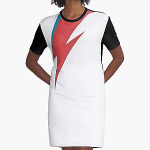 Lightning - David Bowie Tshirt  t-shirt Graphic T-Shirt Dress