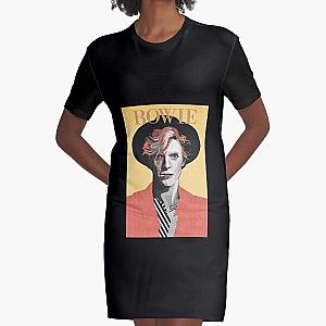 adventure climbing david bowie lazarus, lazarus david bowie wildflower art Graphic T-Shirt Dress