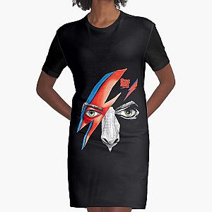 grouping for david bowie lazarus, lazarus david bowie camping Graphic T-Shirt Dress