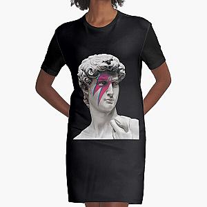 Michelangelos David Bowie  Graphic T-Shirt Dress