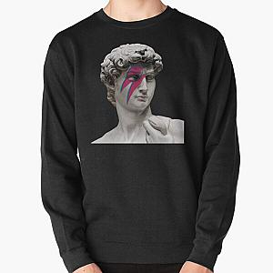 Michelangelos David Bowie  Pullover Sweatshirt