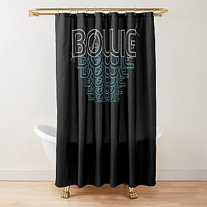 David Bowie - Futuristic Shower Curtain