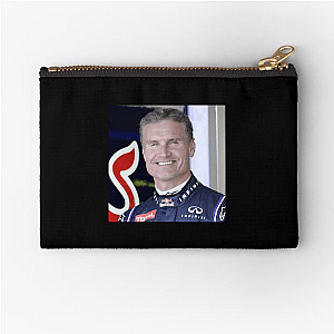 Calm And Consistent Racer David Coulthard Zipper Pouches