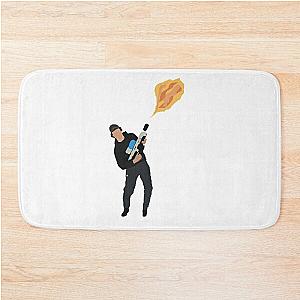 David Dobrik With Flame Thrower Bath Mat