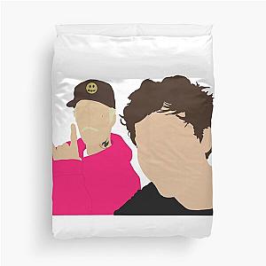 David Dobrik & JB Duvet Cover