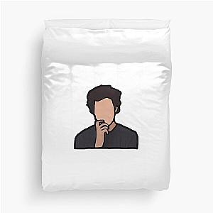 David Dobrik Outline Duvet Cover