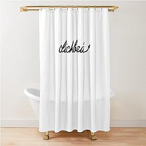 david dobrik clickbait Shower Curtain