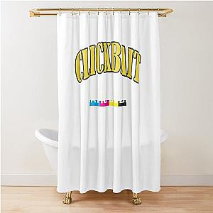 David Dobrik "CLICKBAIT" "DAVID'S VLOG" Merch Shower Curtain