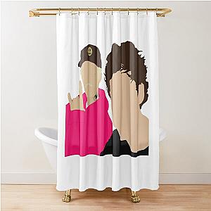 David Dobrik & JB Shower Curtain