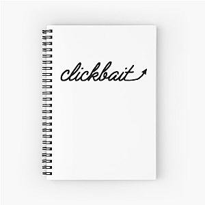 david dobrik clickbait Spiral Notebook