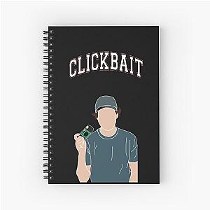 david dobrik clickbait Spiral Notebook