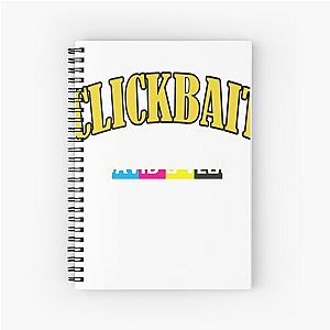 David Dobrik "CLICKBAIT" "DAVID'S VLOG" Merch Spiral Notebook